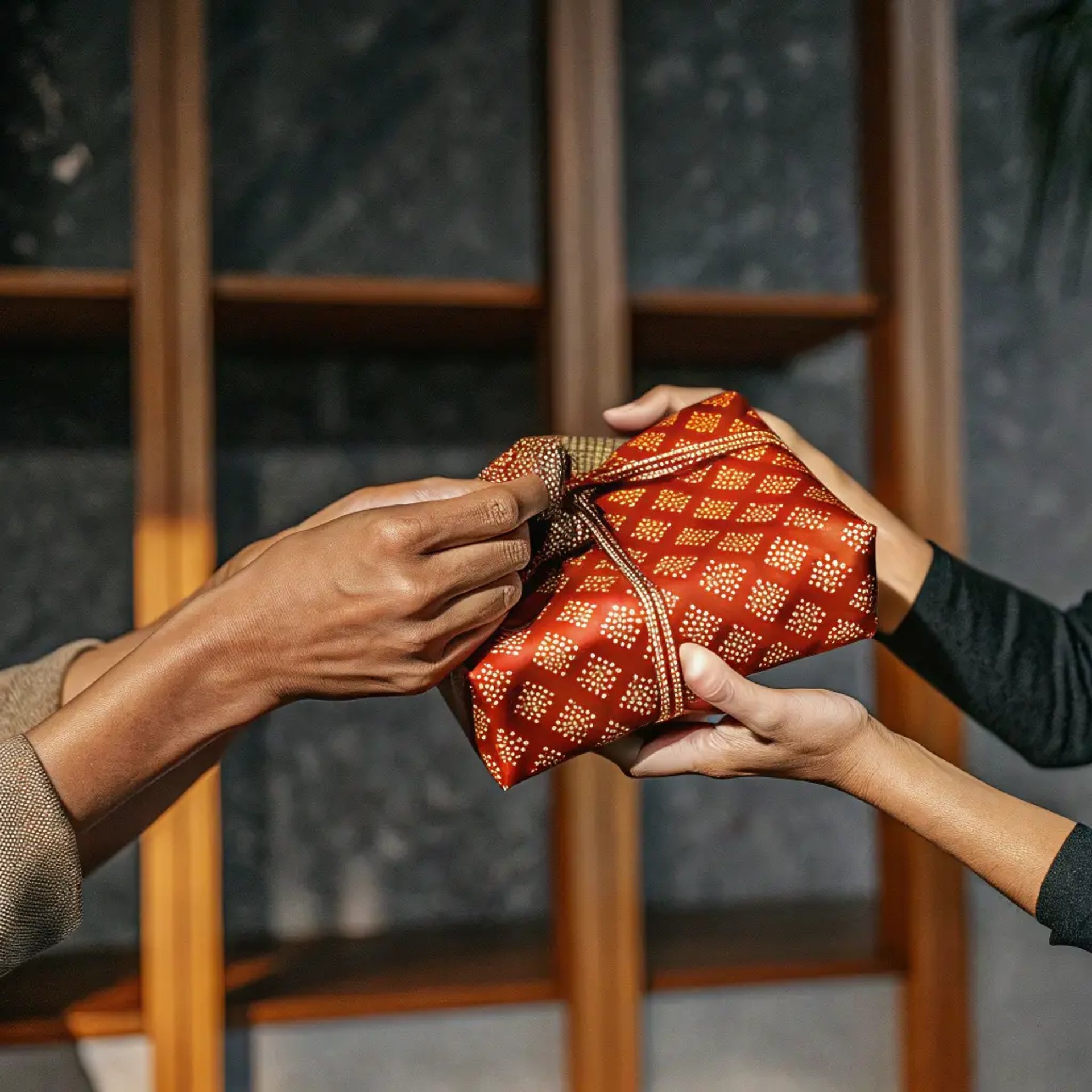 black blue and yellow textile