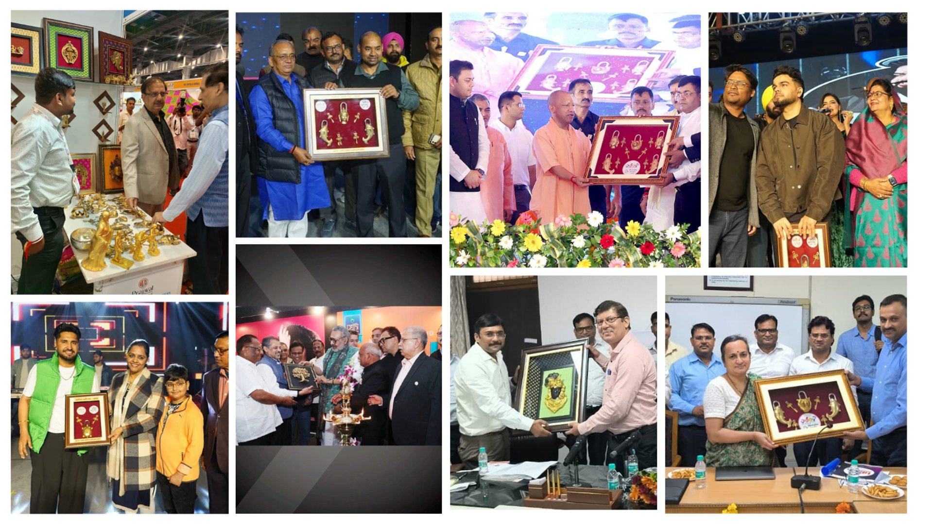 an abstract photo of a curved building with a blue sky in the background