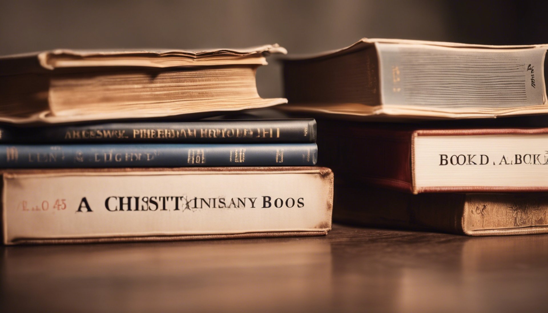 a chair and table in front of a bookshelf