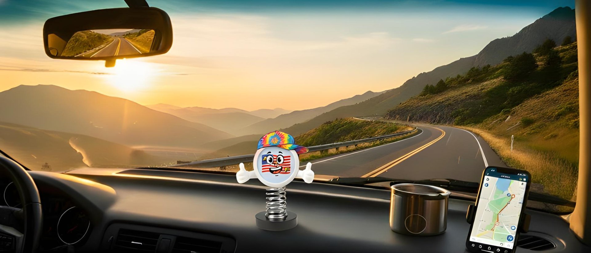 American travel Website Banner