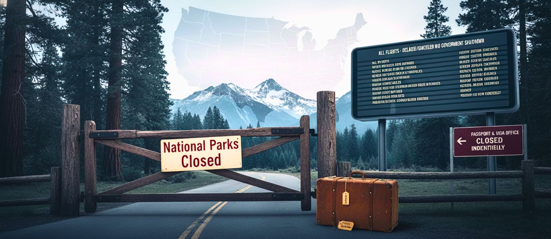 How Government Shutdown is affecting domestic travel