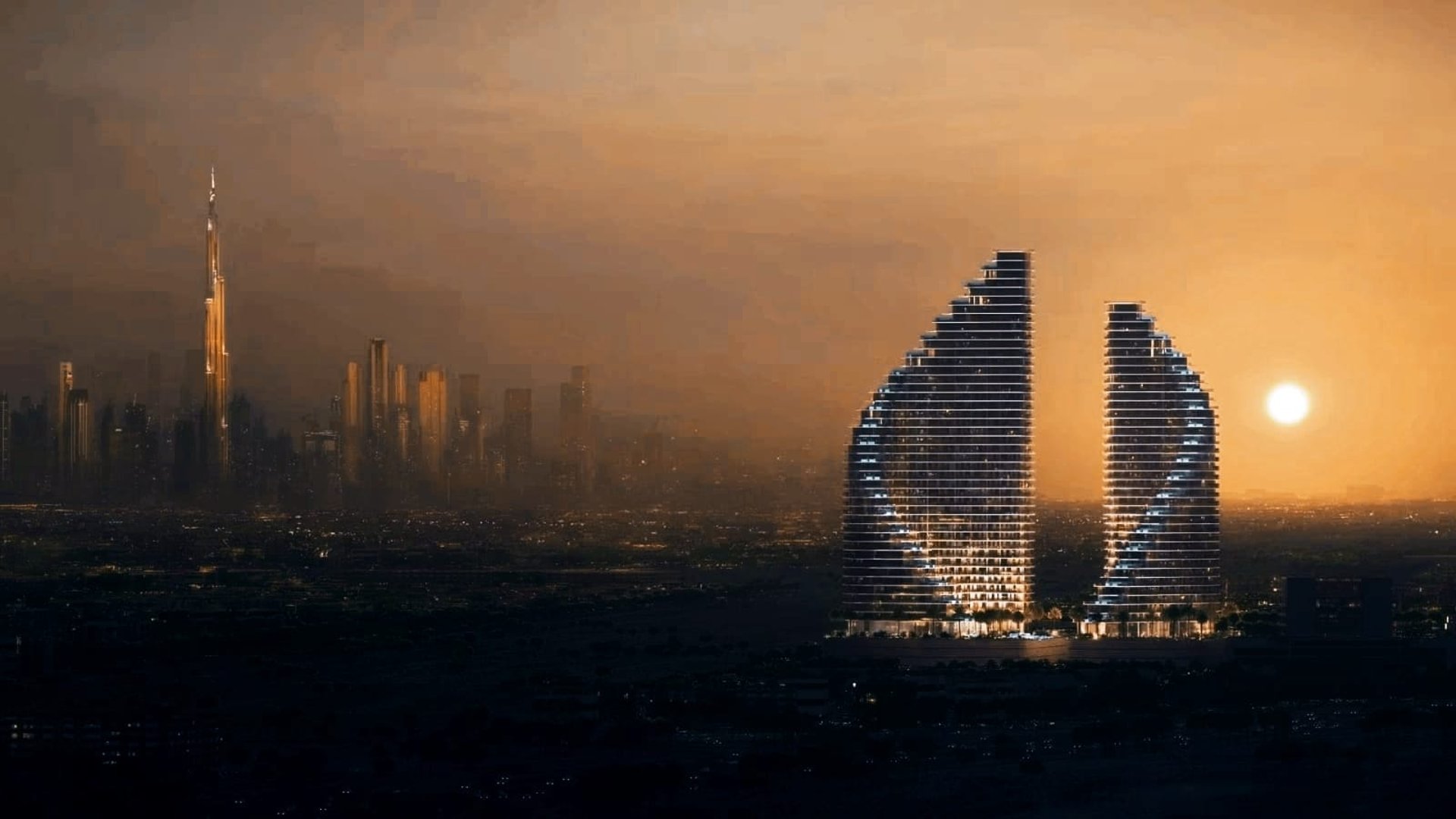 city skyline under cloudy sky during daytime