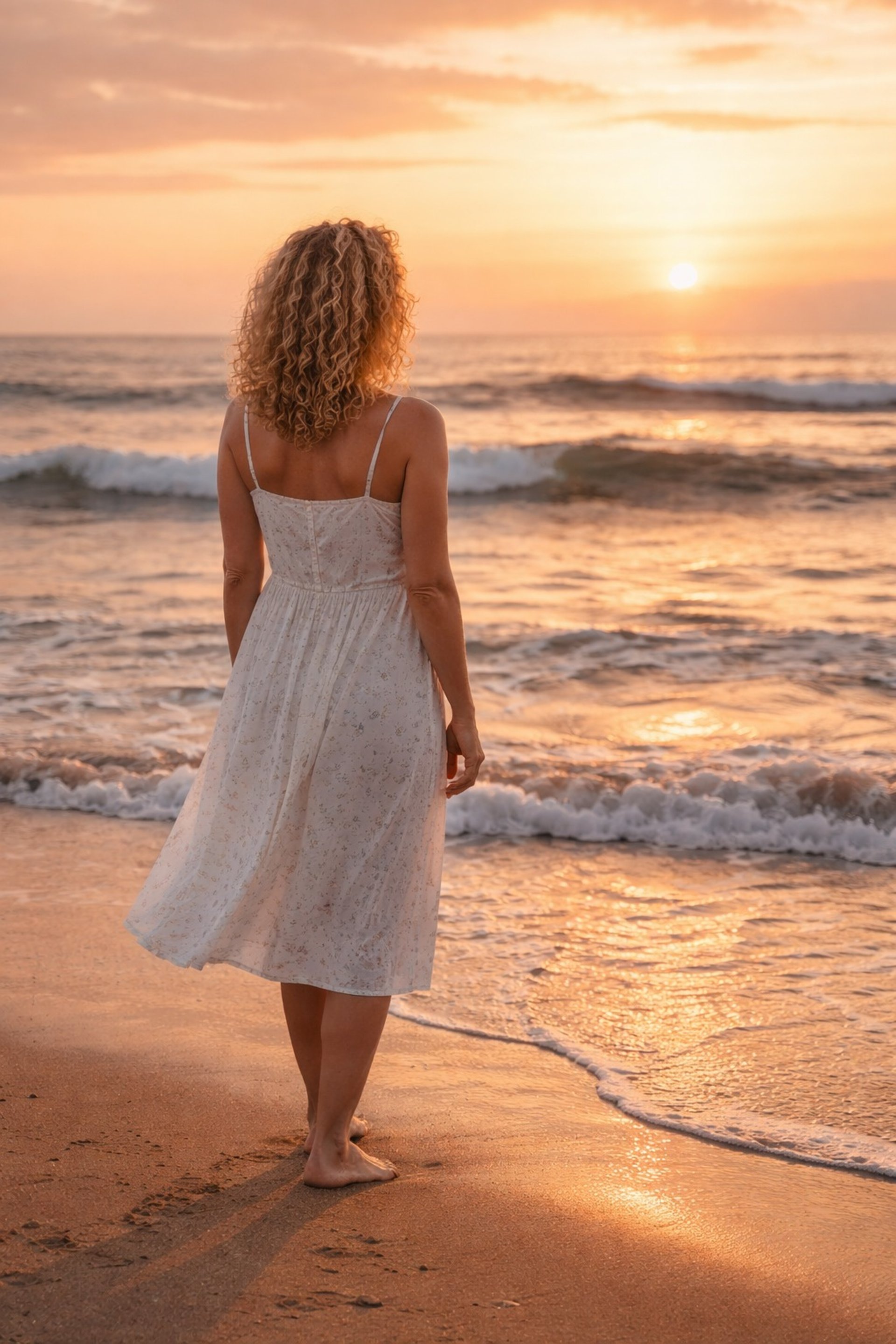 an abstract photo of a curved building with a blue sky in the background