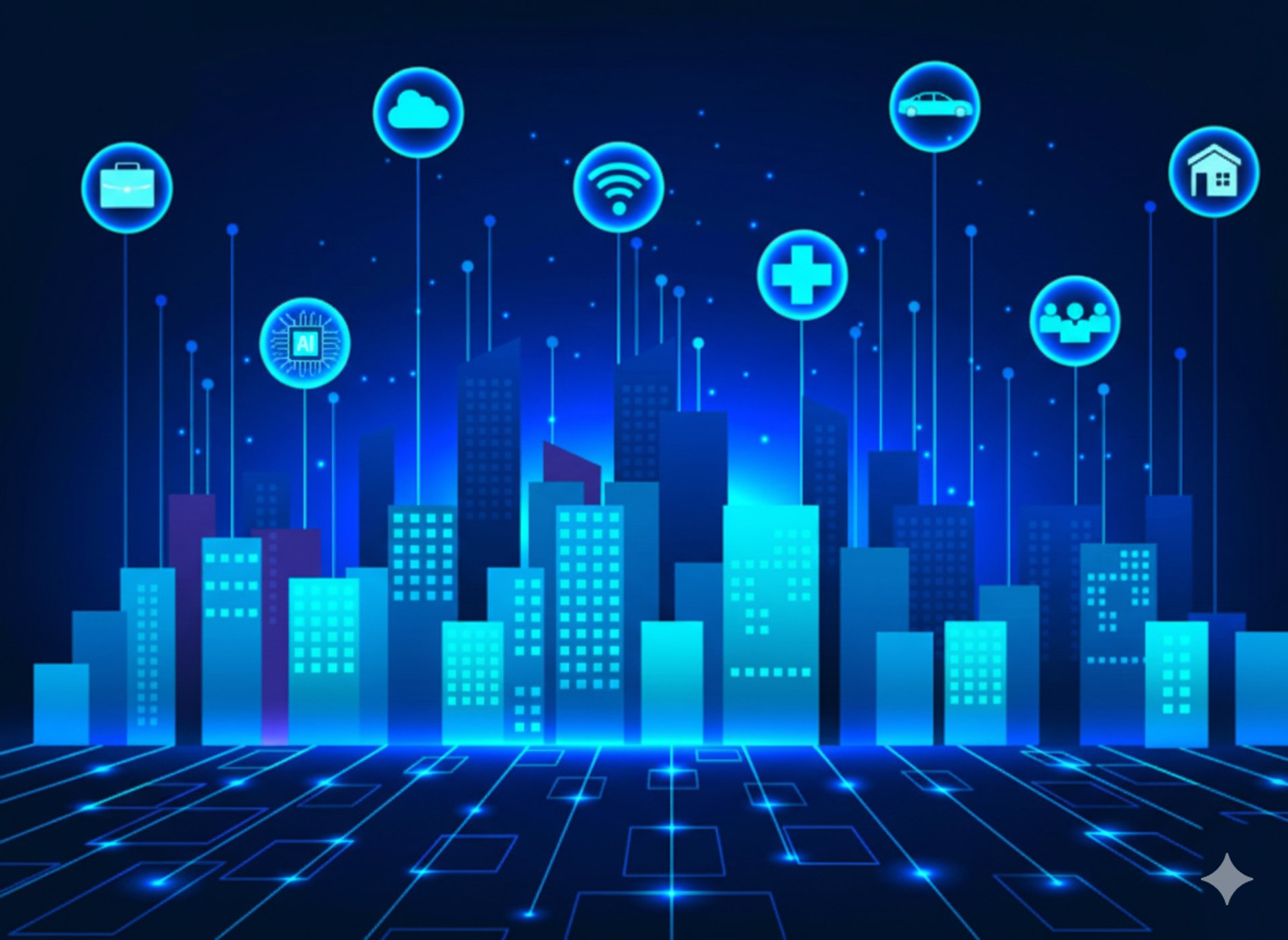 black towers during sunset