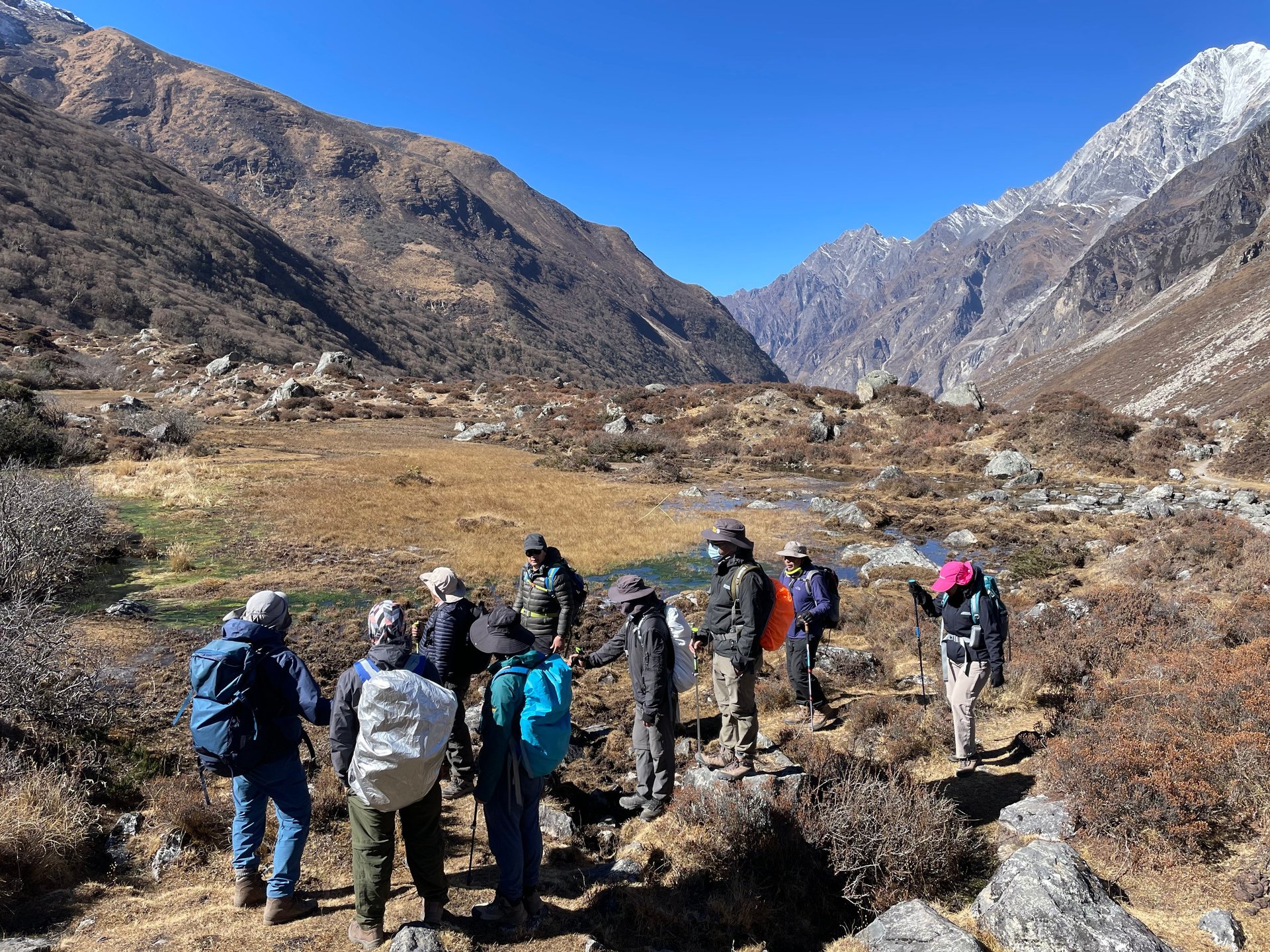 an abstract photo of a curved building with a blue sky in the background