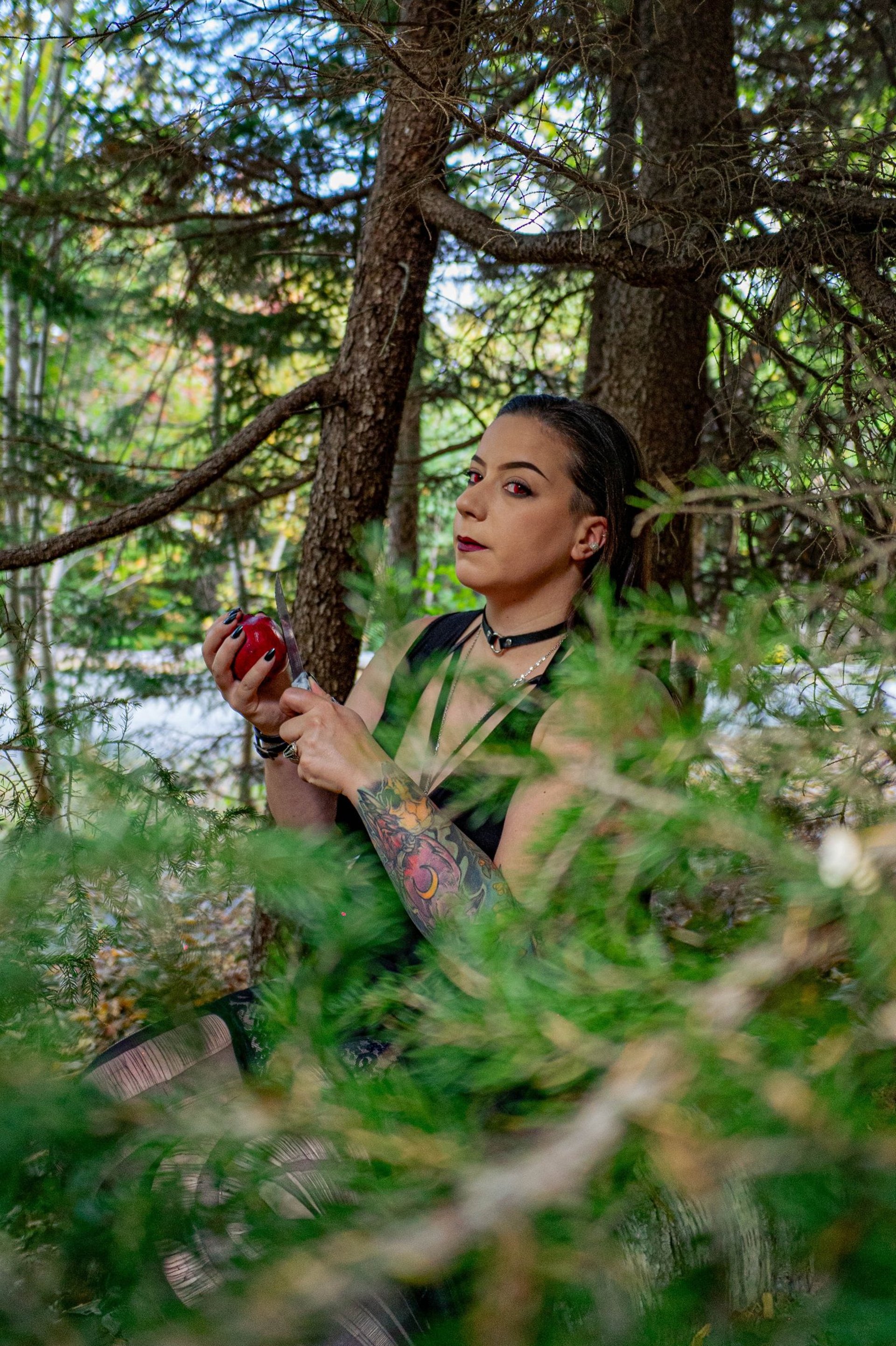 woman wearing yellow long-sleeved dress under white clouds and blue sky during daytime