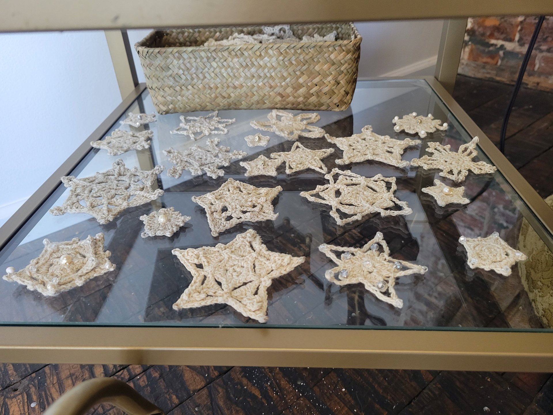 blue and yellow plastic tool on white textile