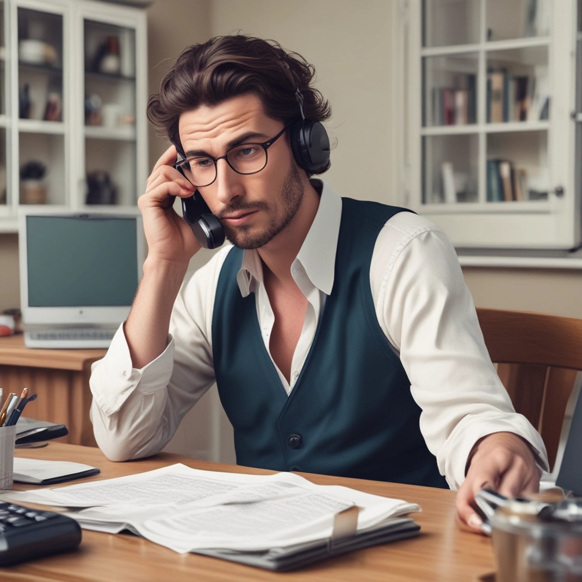 gray computer monitor