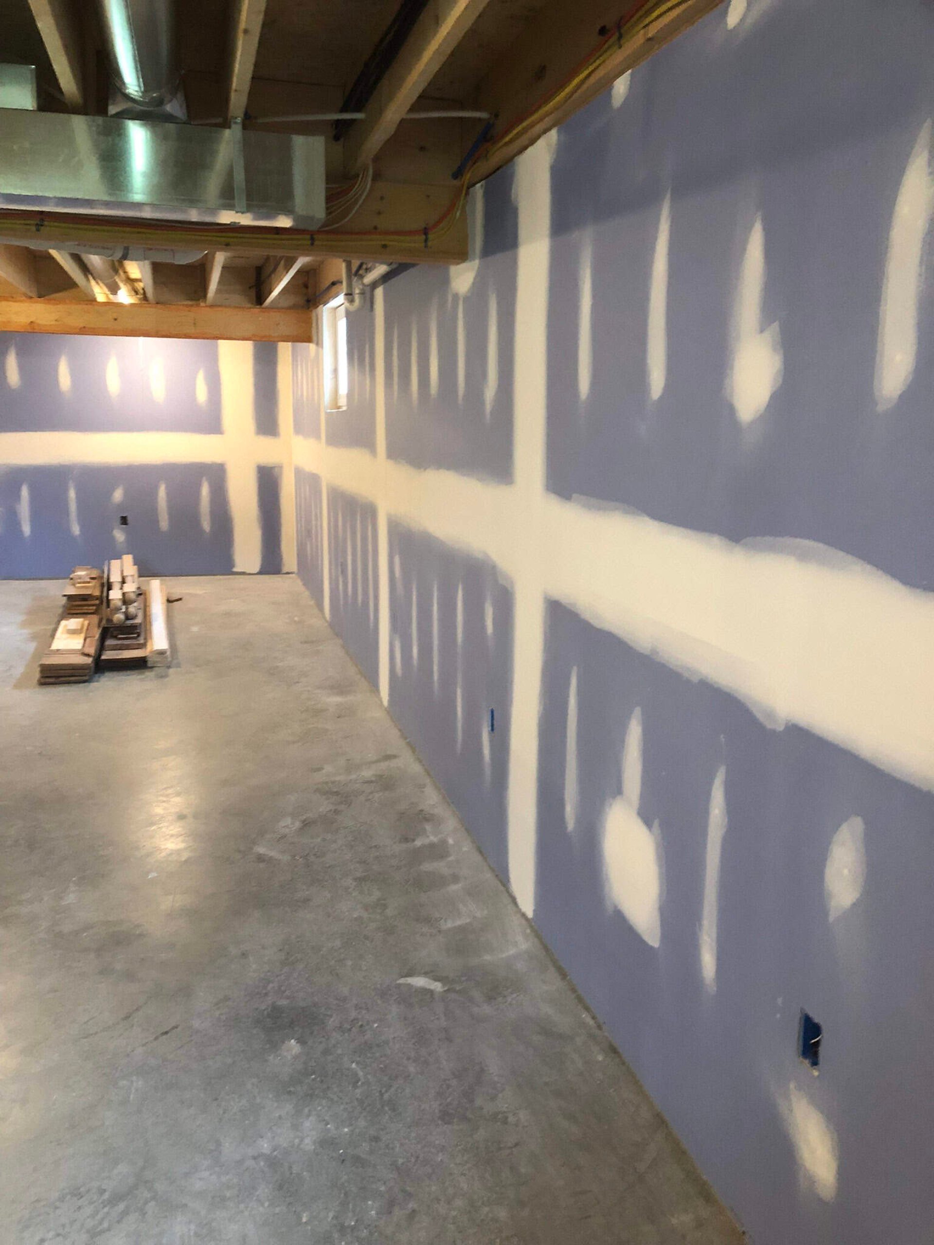 basement drywall install belchertown