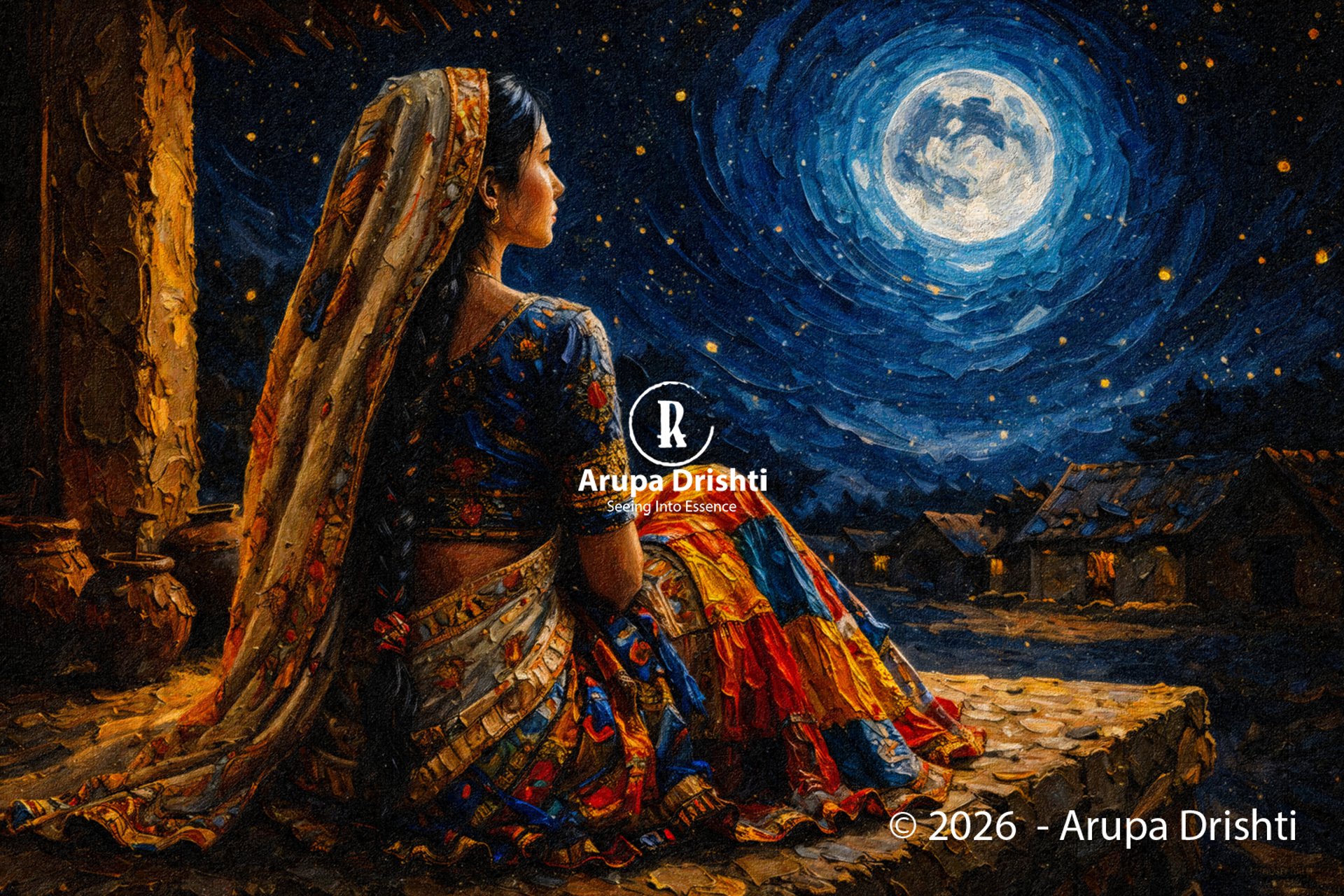 Moonlit silence surrounds a waiting soul, unveiling the subtle depth of presence and the quiet truth held within the night.