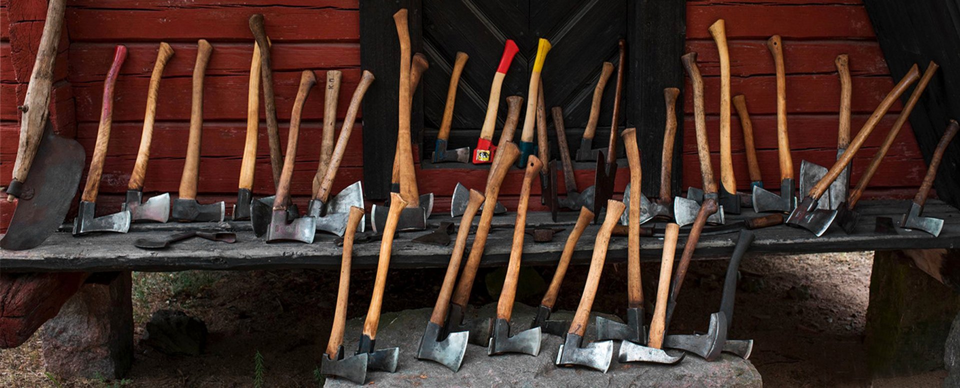 Finnish vintage axes, Finnish axes, axes in Finland, kirves, FVA