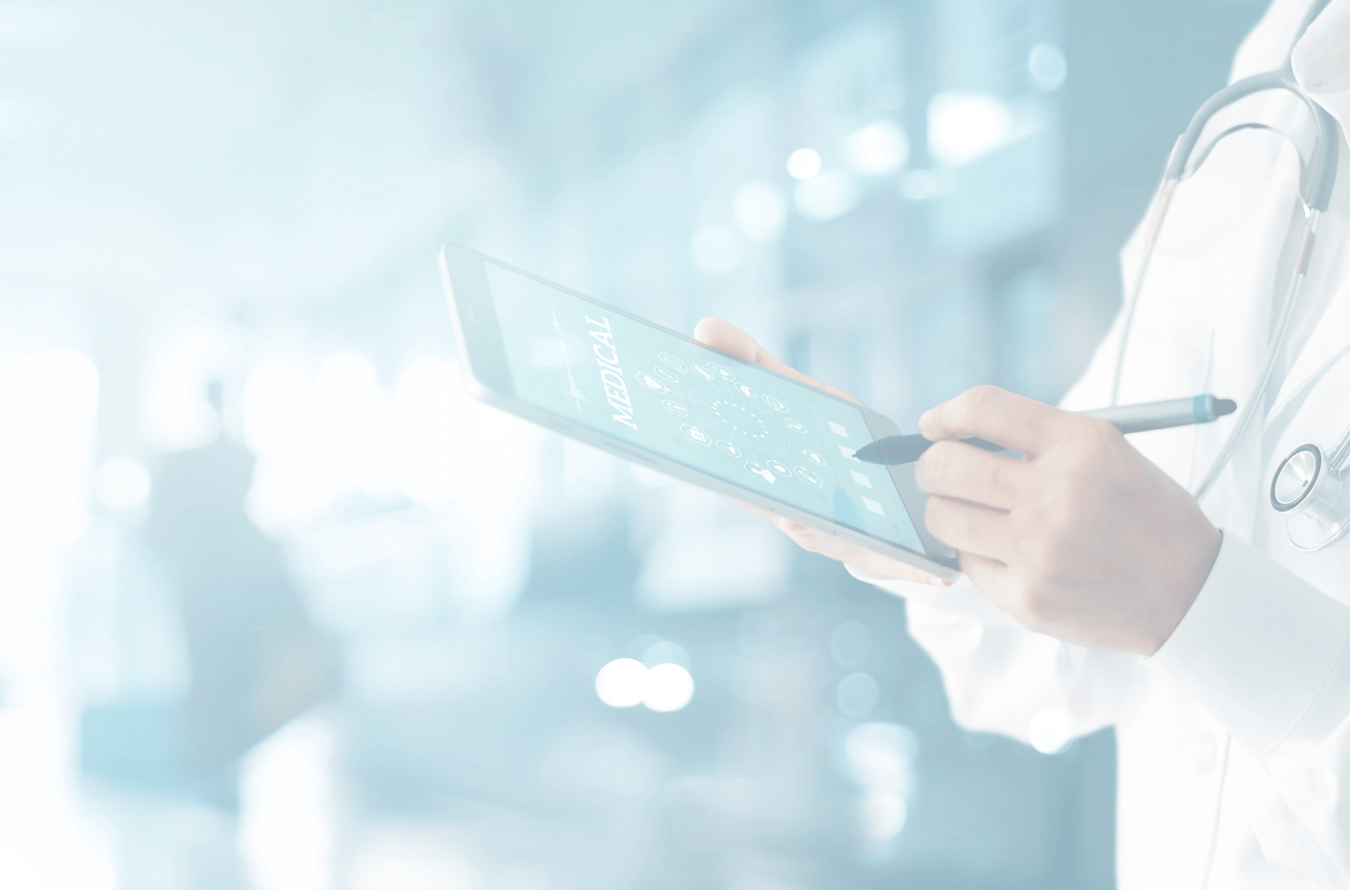 an abstract photo of a curved building with a blue sky in the background