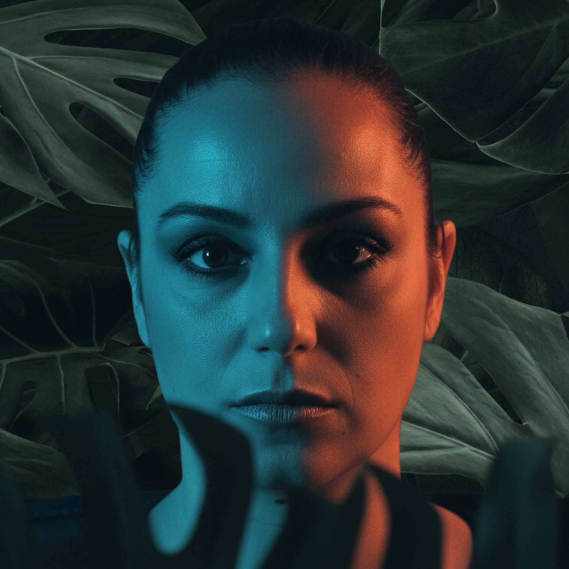 black and brown leather padded tub sofa