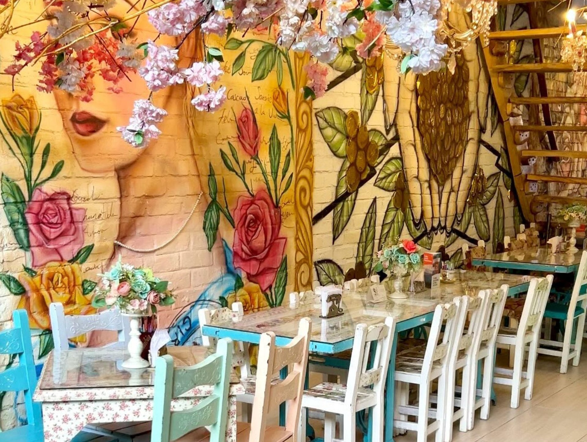 black blue and yellow textile