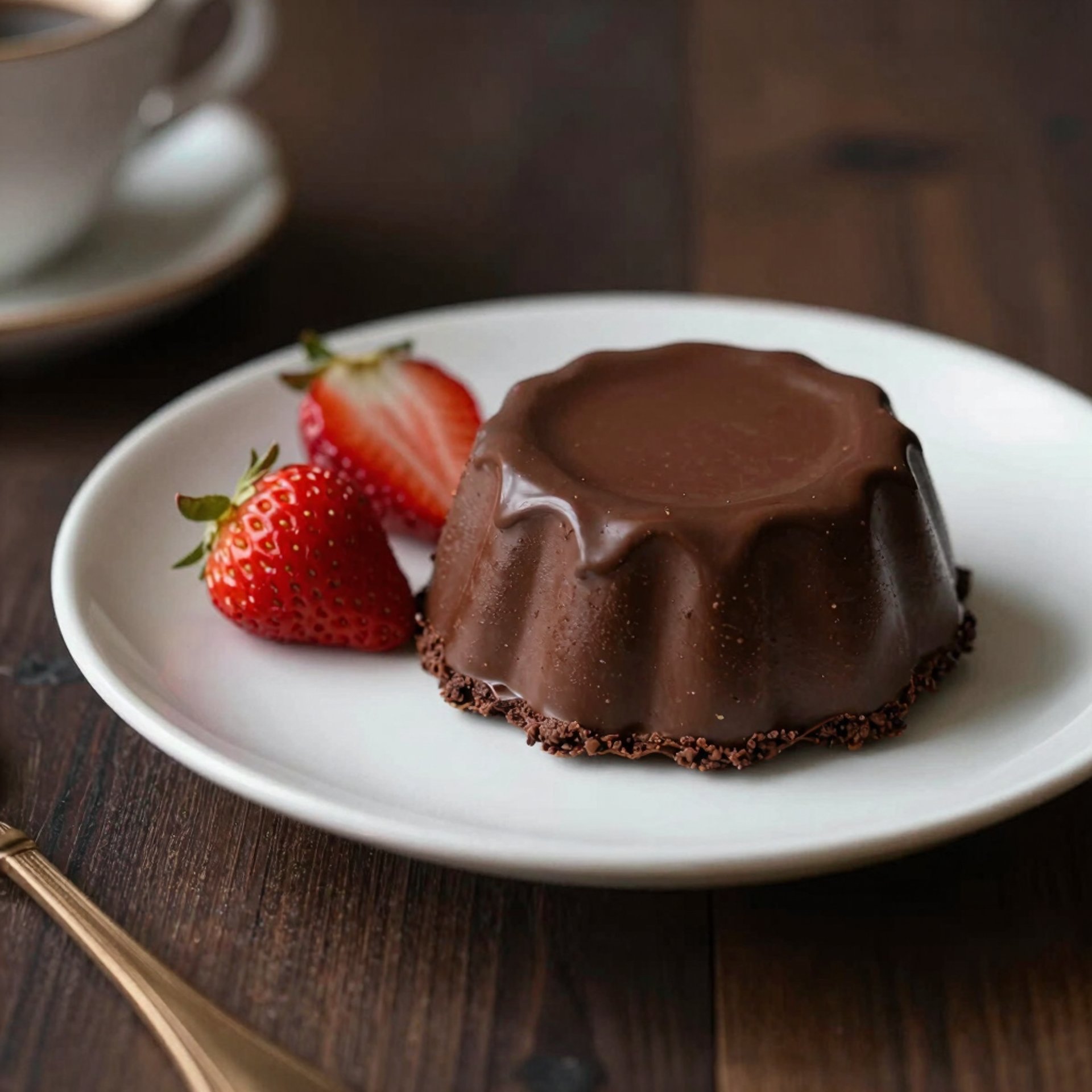 white ice cream with chocolate syrup on white ceramic bowl