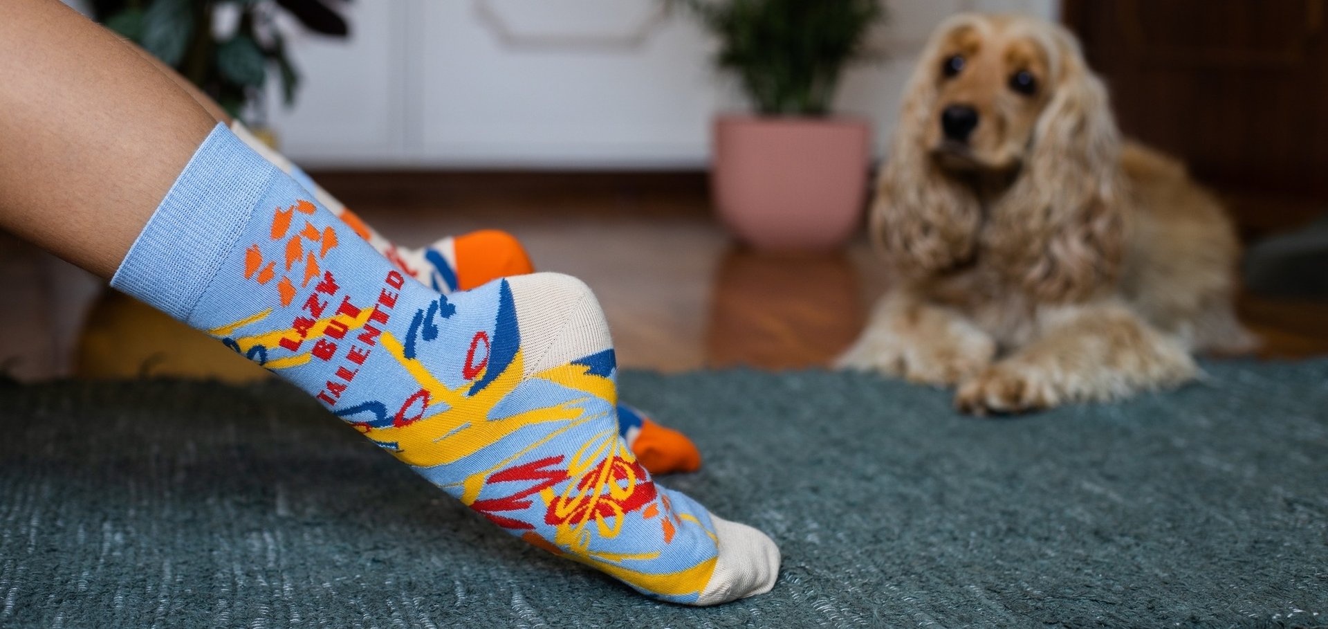 woman holding dried flower