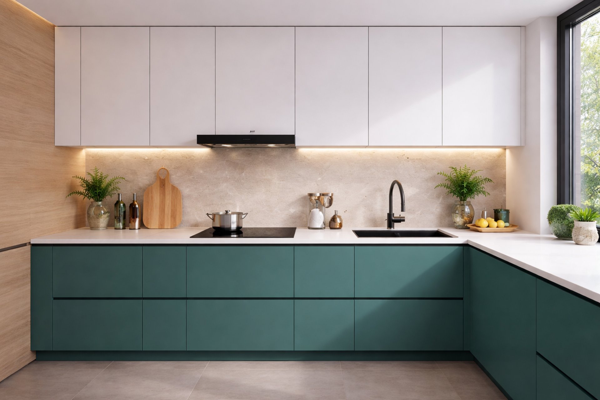 person wearing grey knit sweater