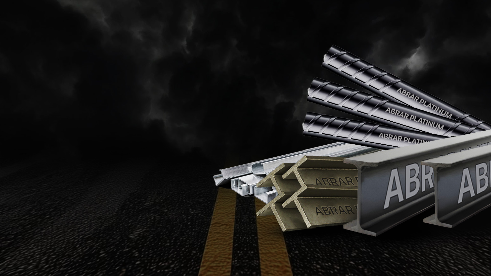 rolls of steel are lined up in a warehouse