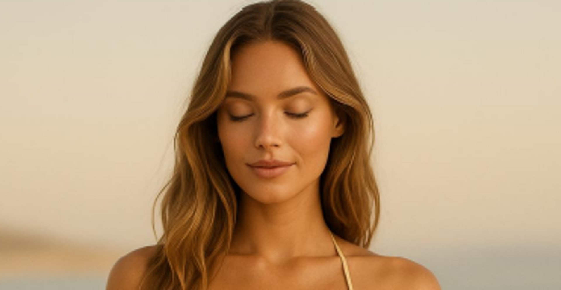 woman holding dried flower