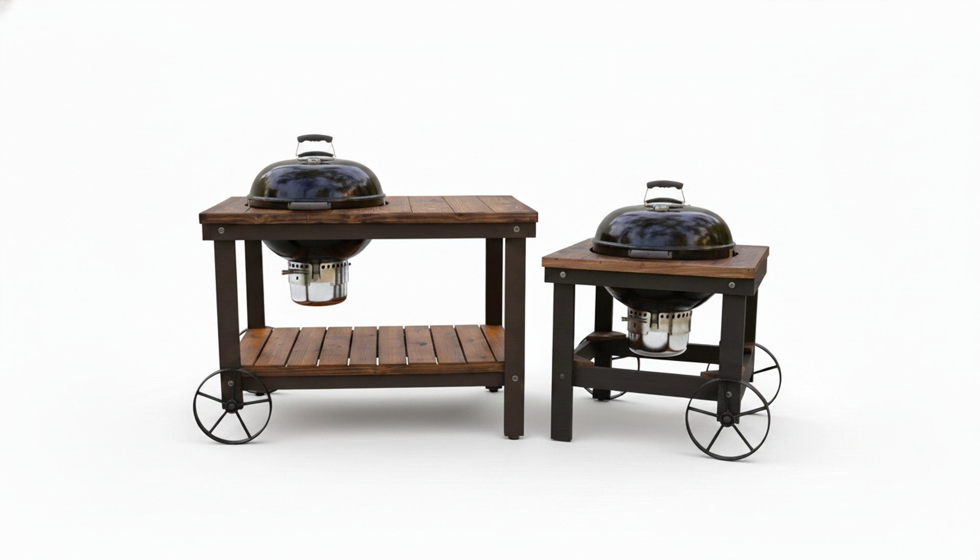 soporte resistente para parrilla exterior