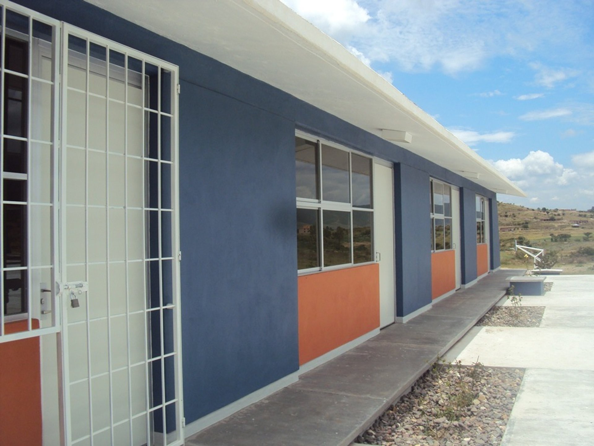 mountain range under blue sky