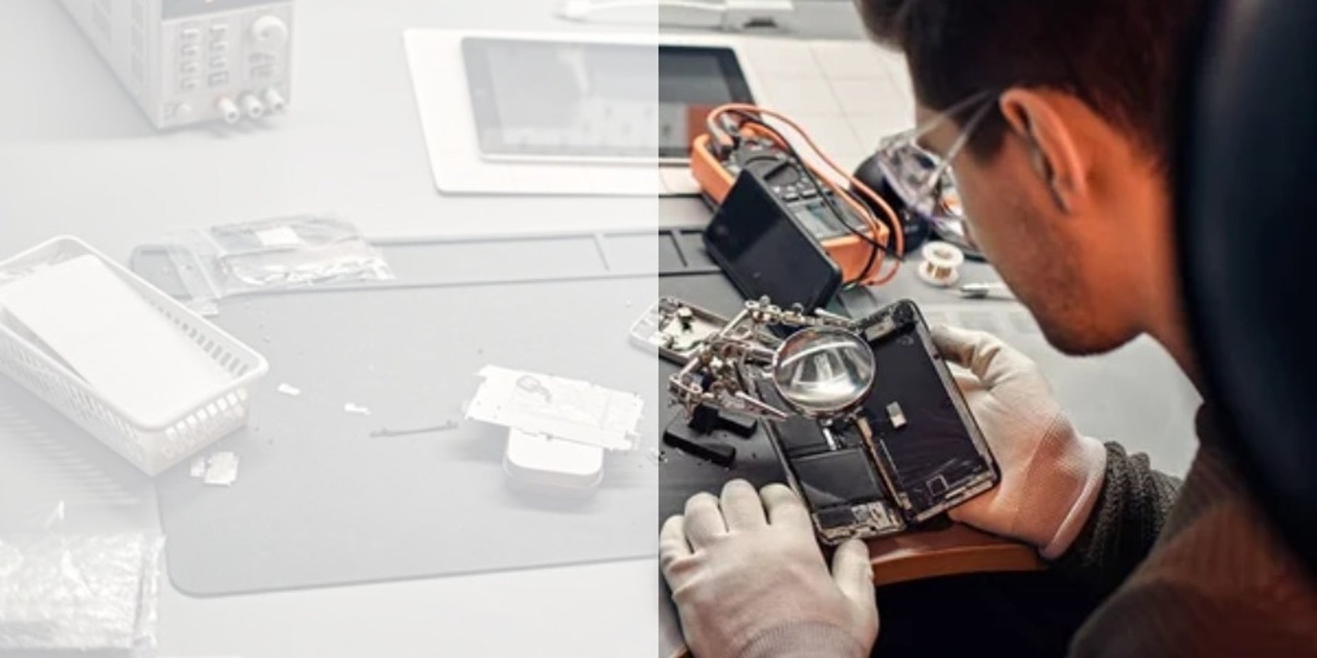 an abstract photo of a curved building with a blue sky in the background