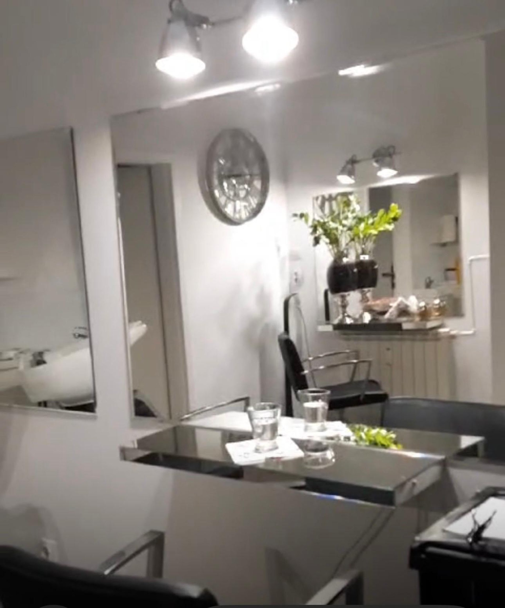 black and brown leather padded tub sofa