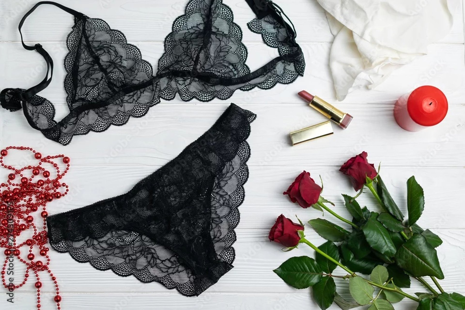 woman kneeling on bed