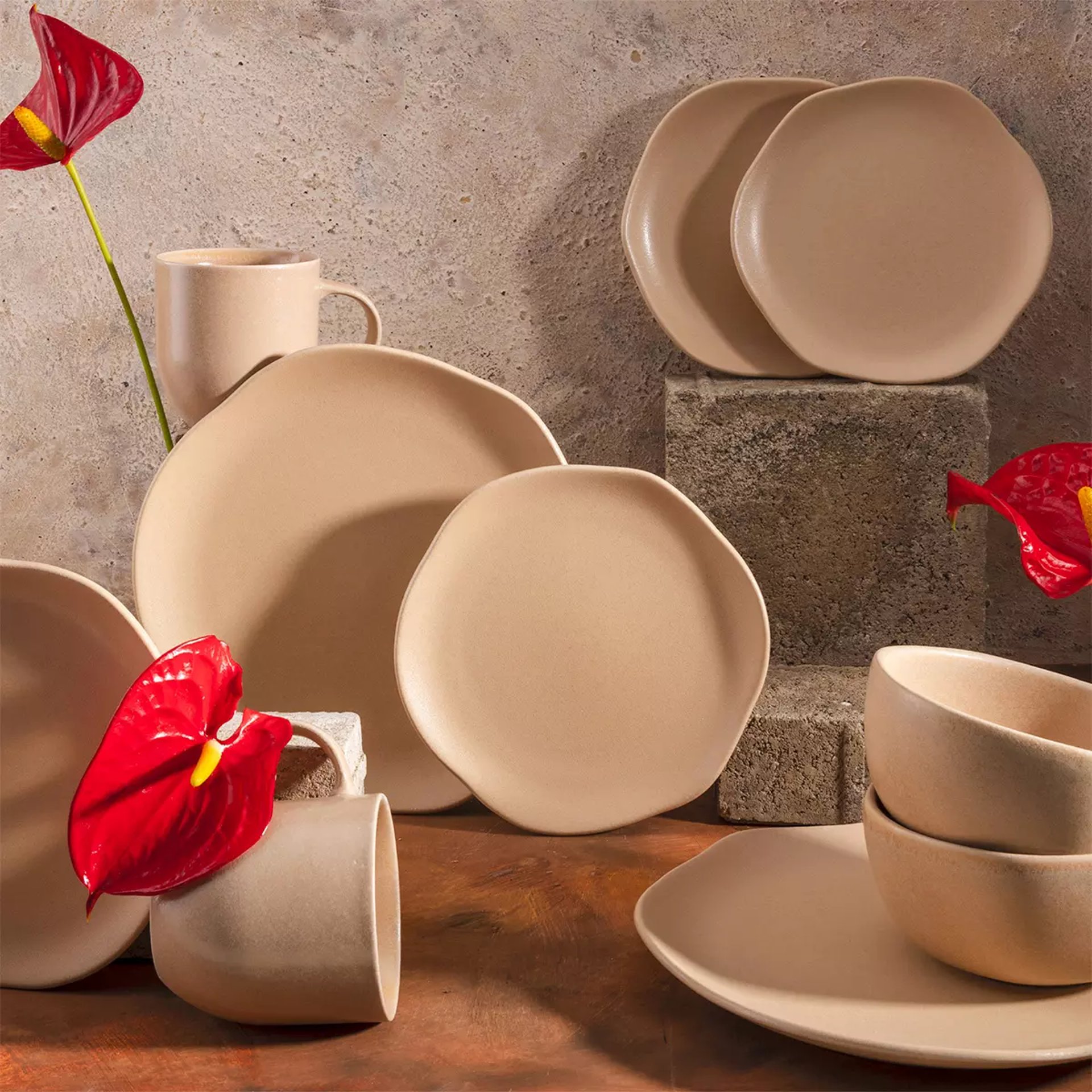 person wearing grey knit sweater