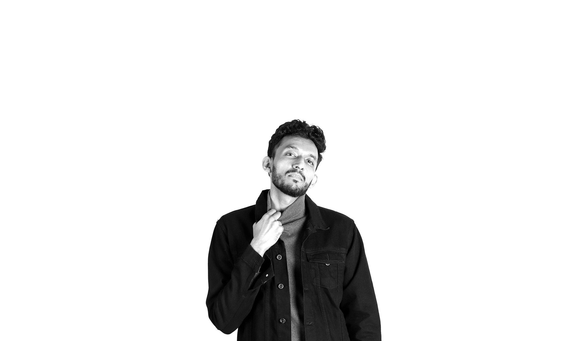 black and white bed linen