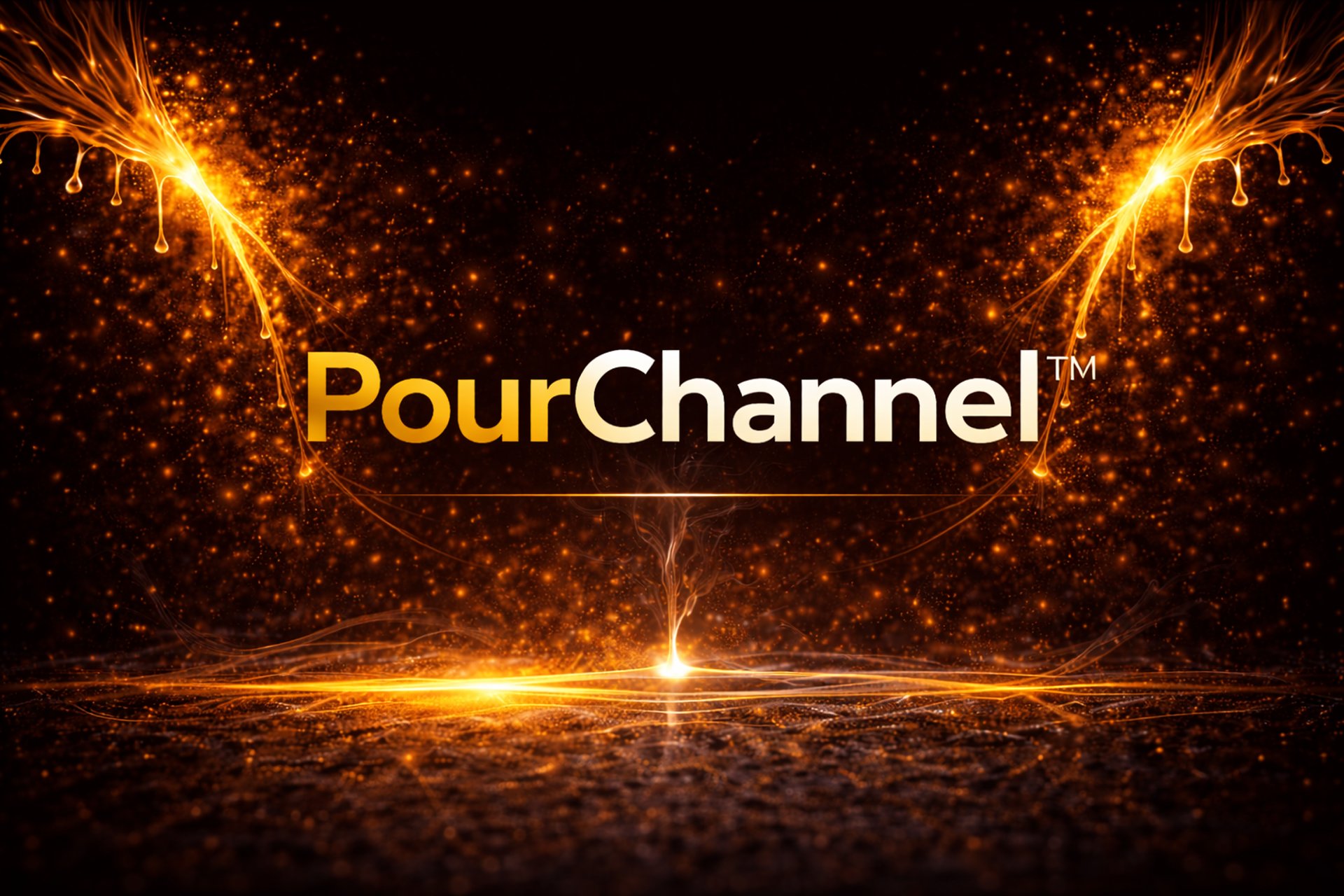 Pour Channel header showing connection between brand system and digital sales platforms