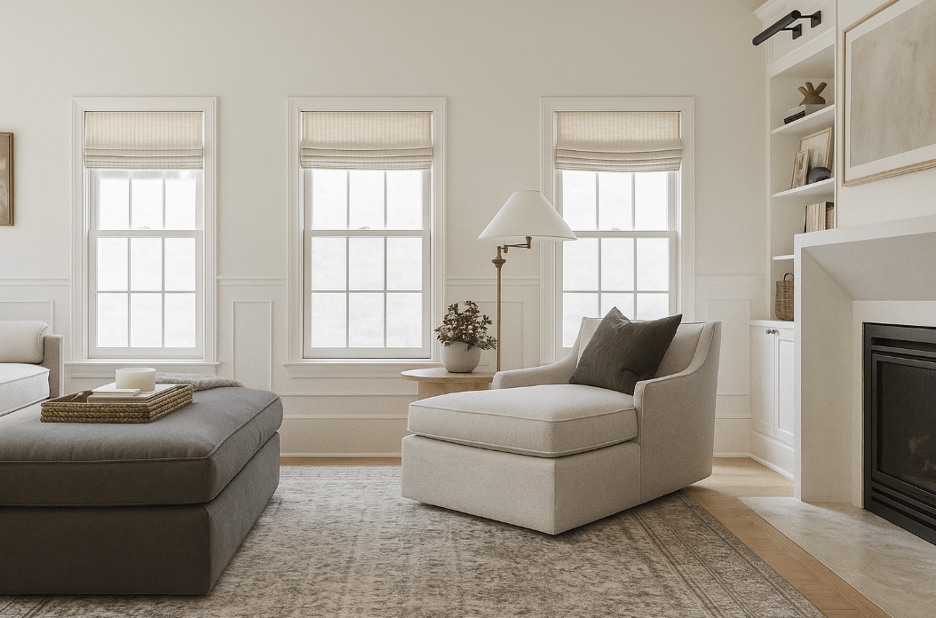 gray computer monitor