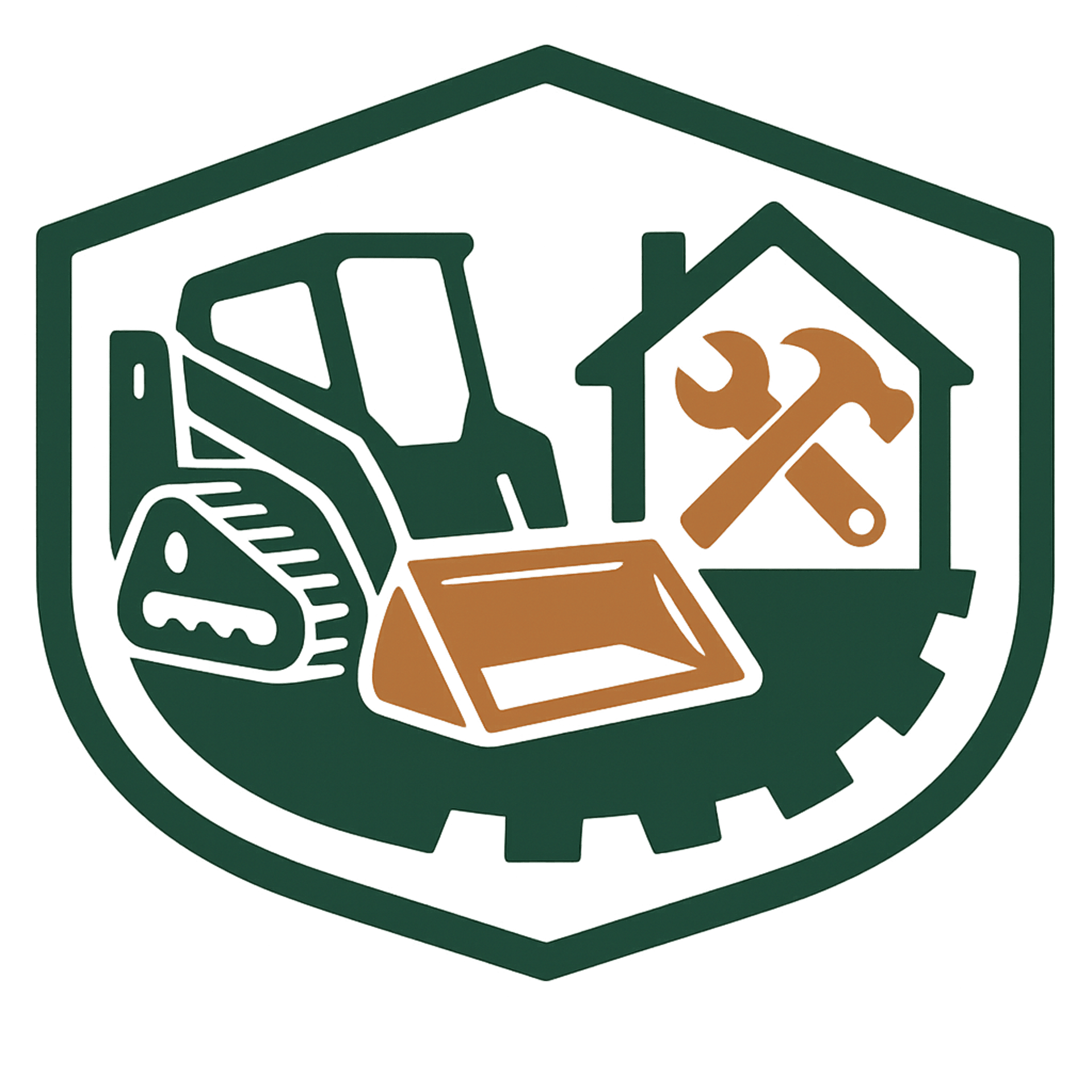 black and brown leather padded tub sofa