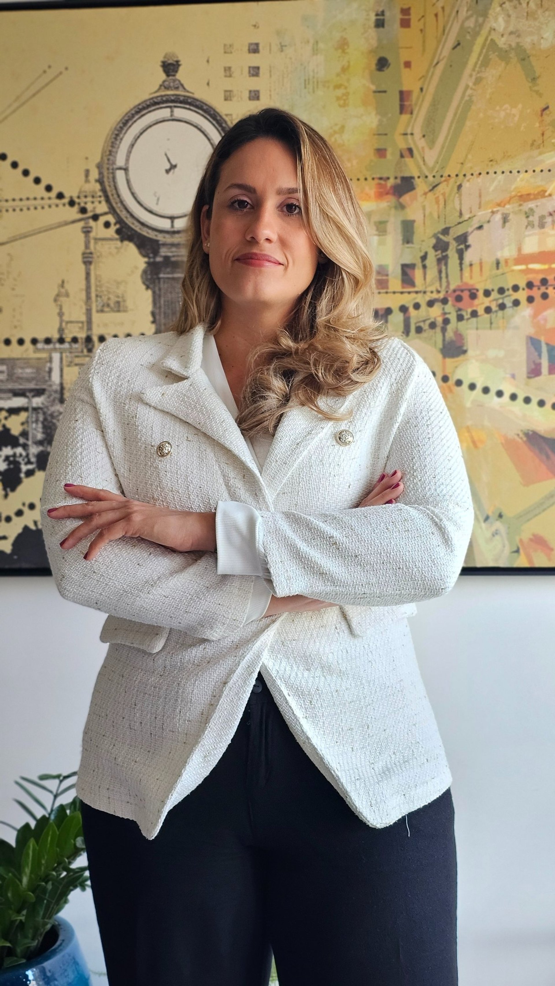 woman wearing yellow long-sleeved dress under white clouds and blue sky during daytime