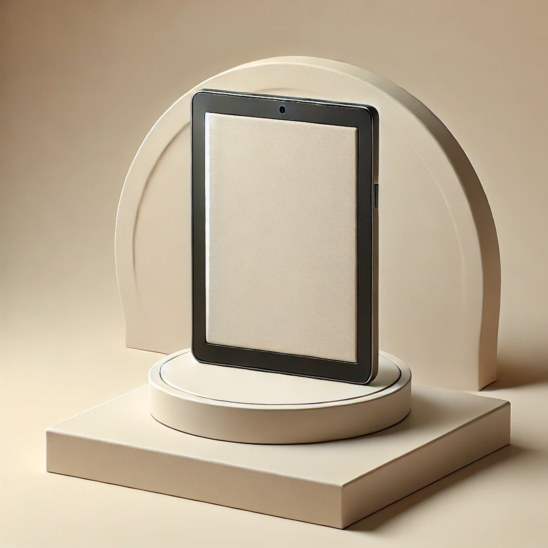 an abstract photo of a curved building with a blue sky in the background