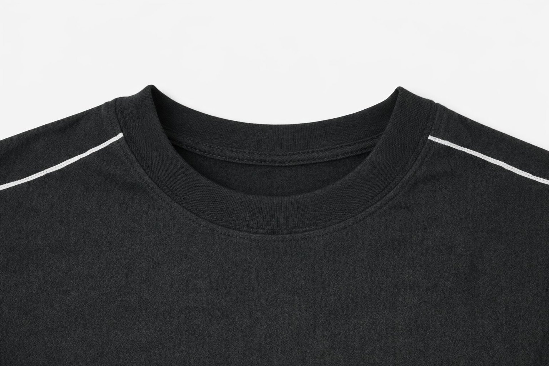 an abstract photo of a curved building with a blue sky in the background