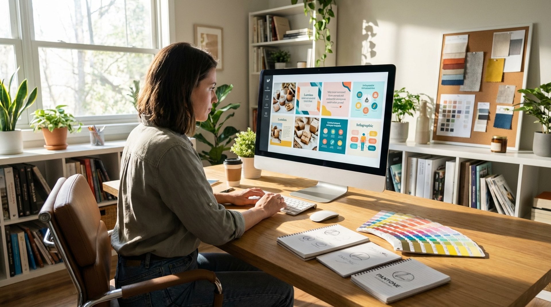 gray computer monitor