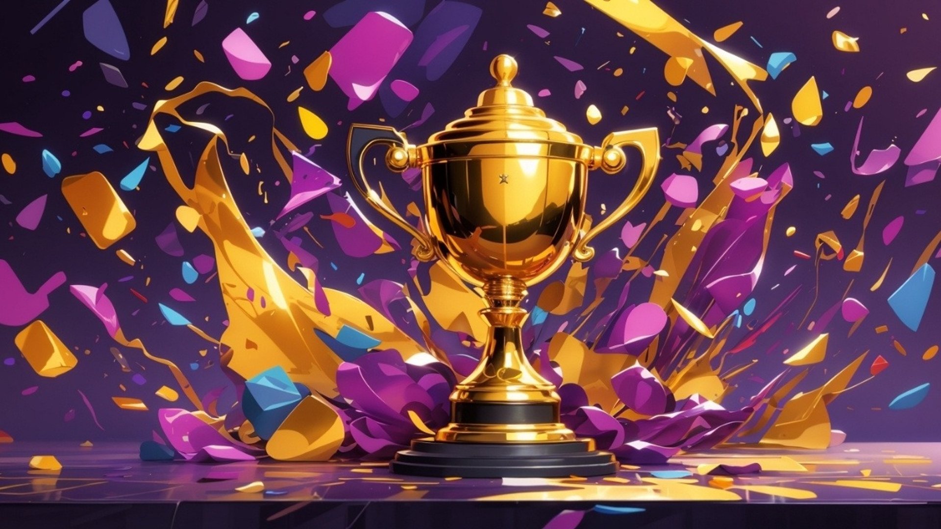 an abstract photo of a curved building with a blue sky in the background