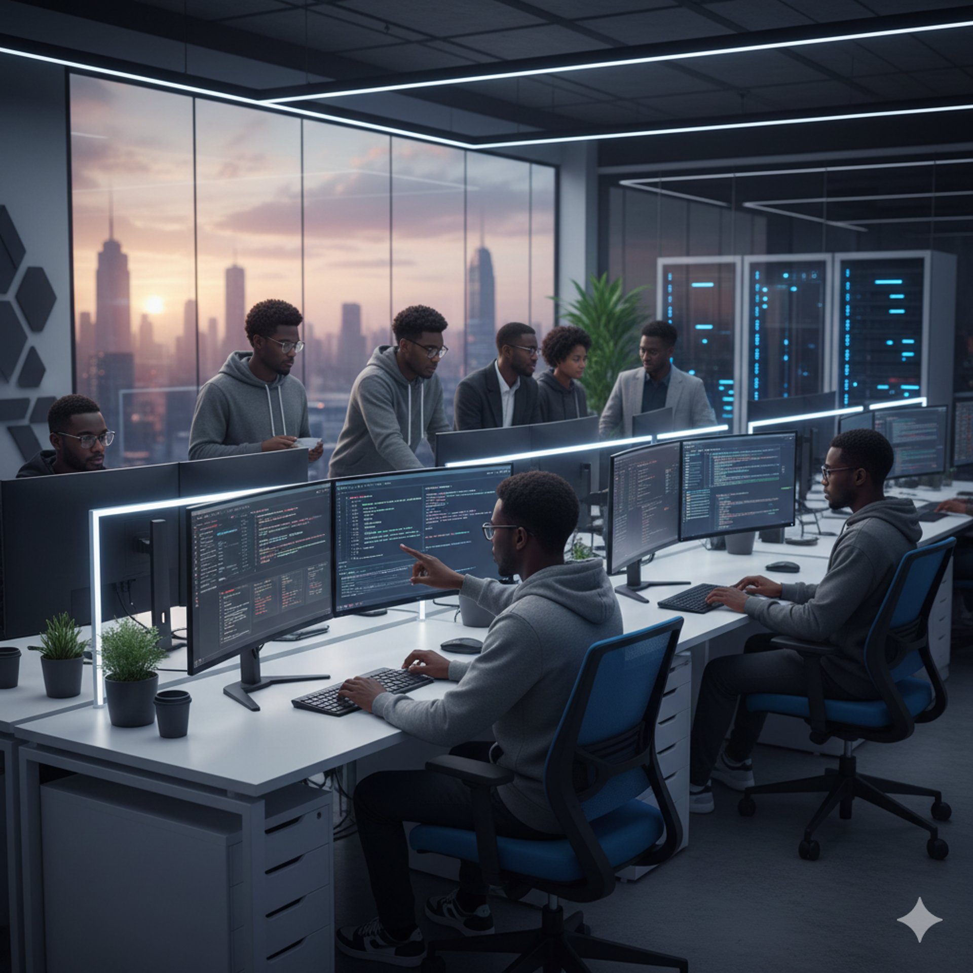 black and brown leather padded tub sofa