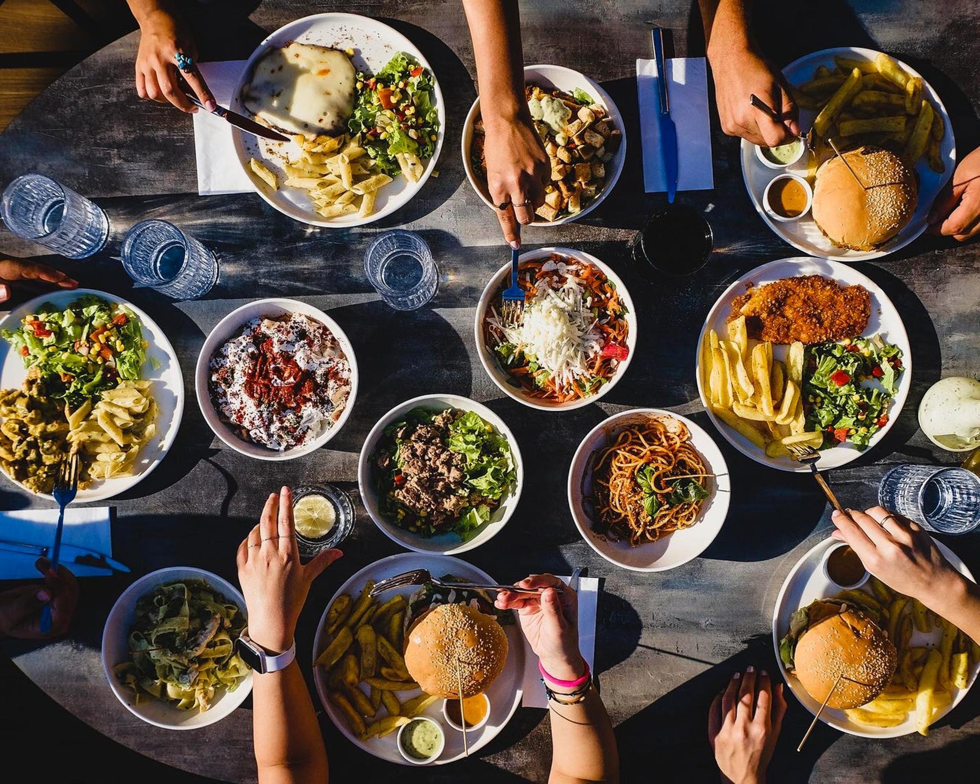 black blue and yellow textile