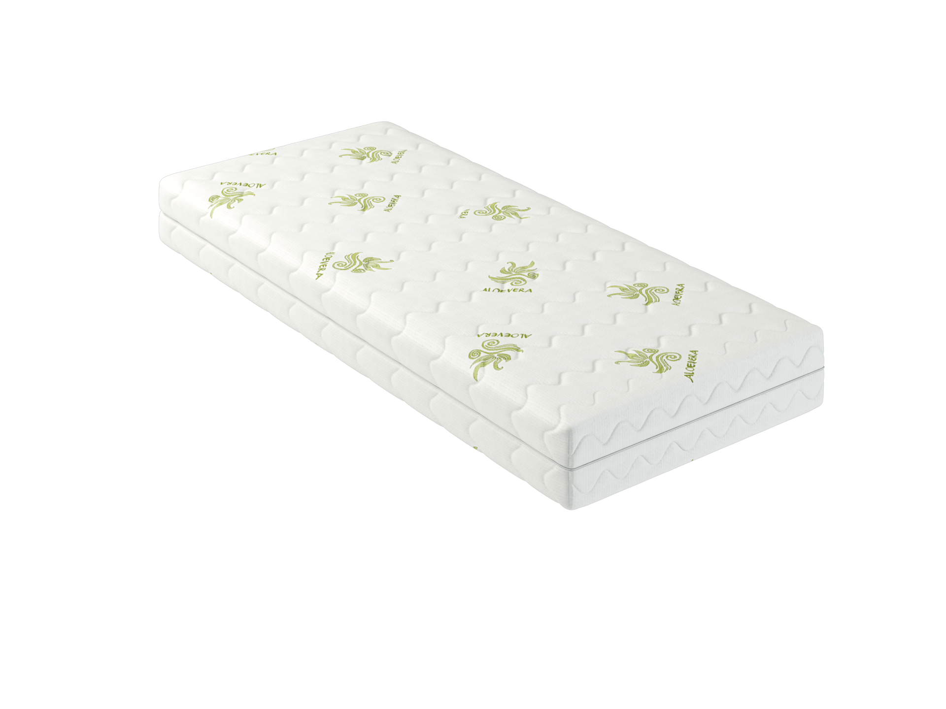 an abstract photo of a curved building with a blue sky in the background