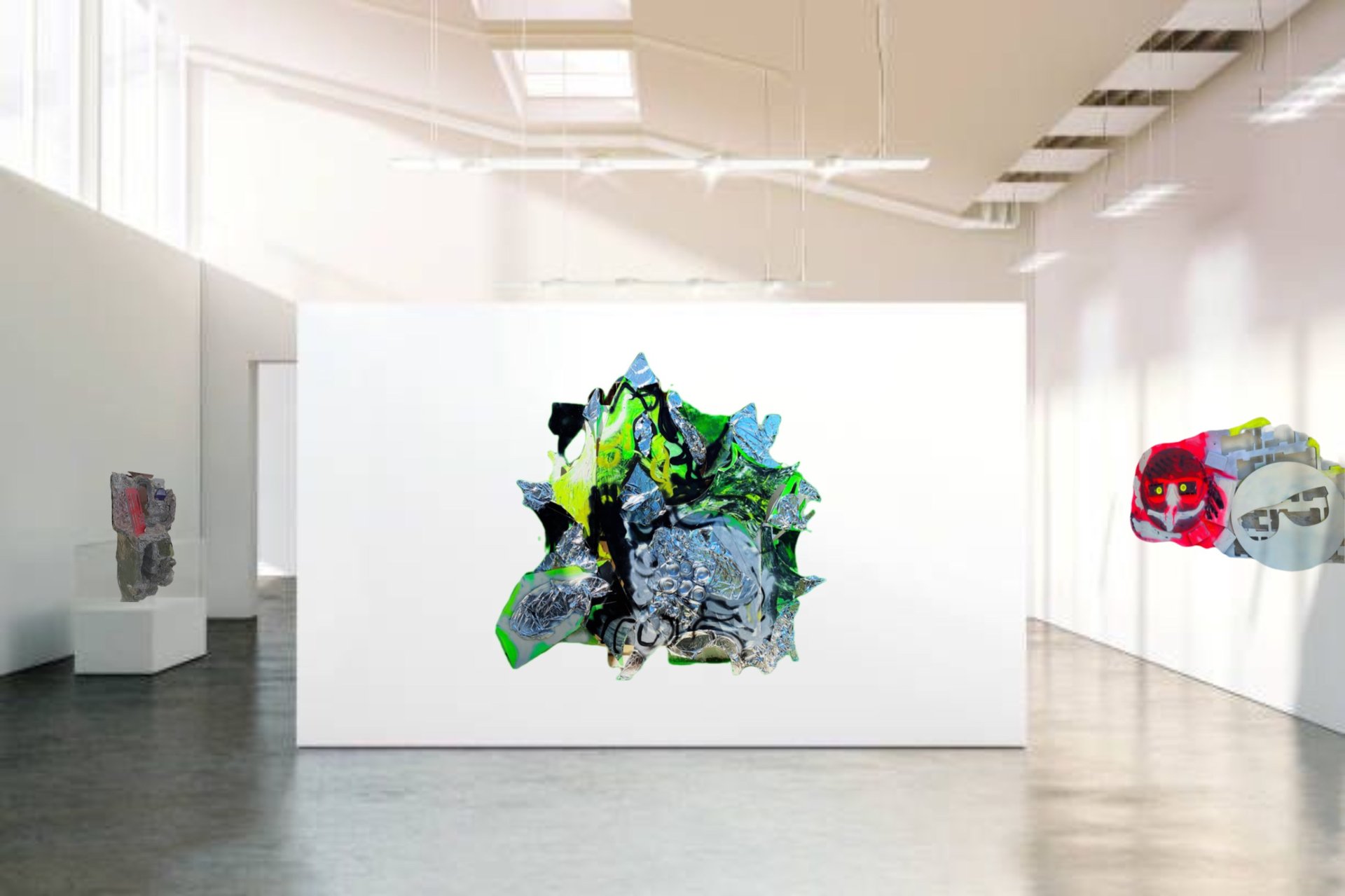 black blue and yellow textile