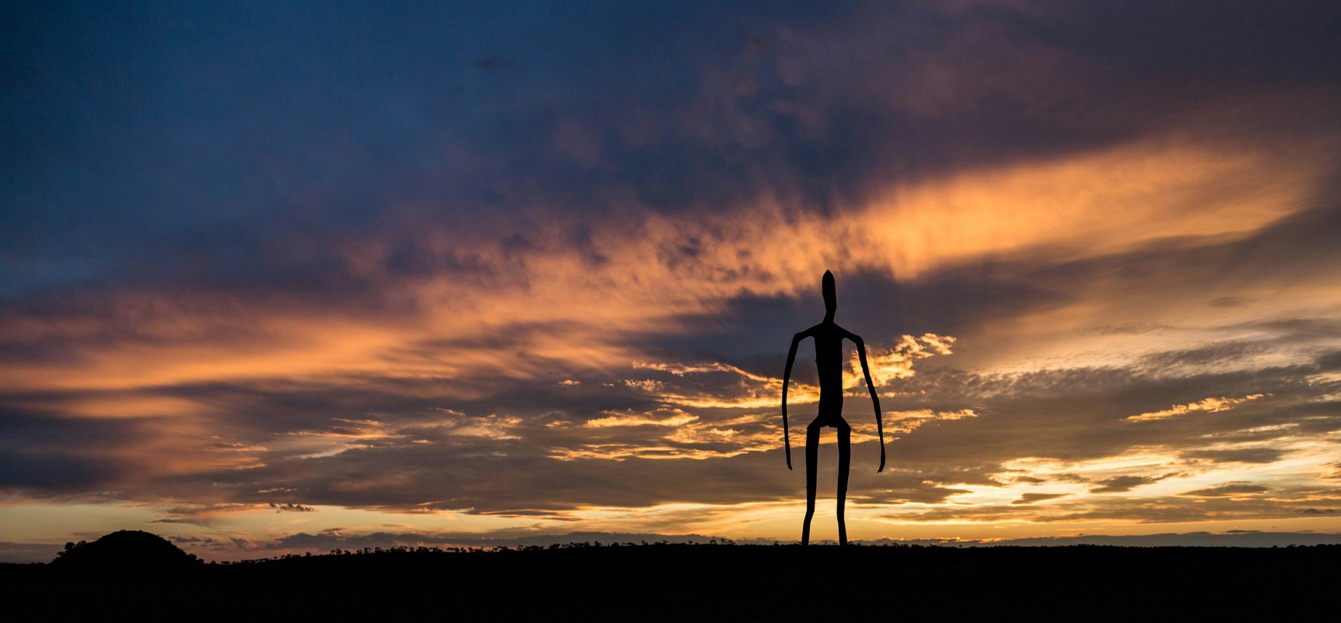 shadow of standing person