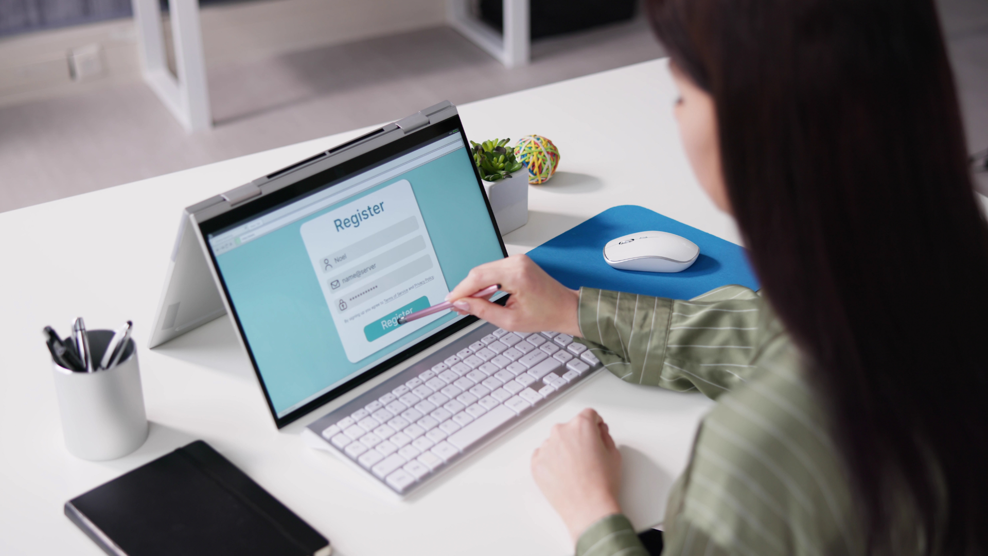 black blue and yellow textile