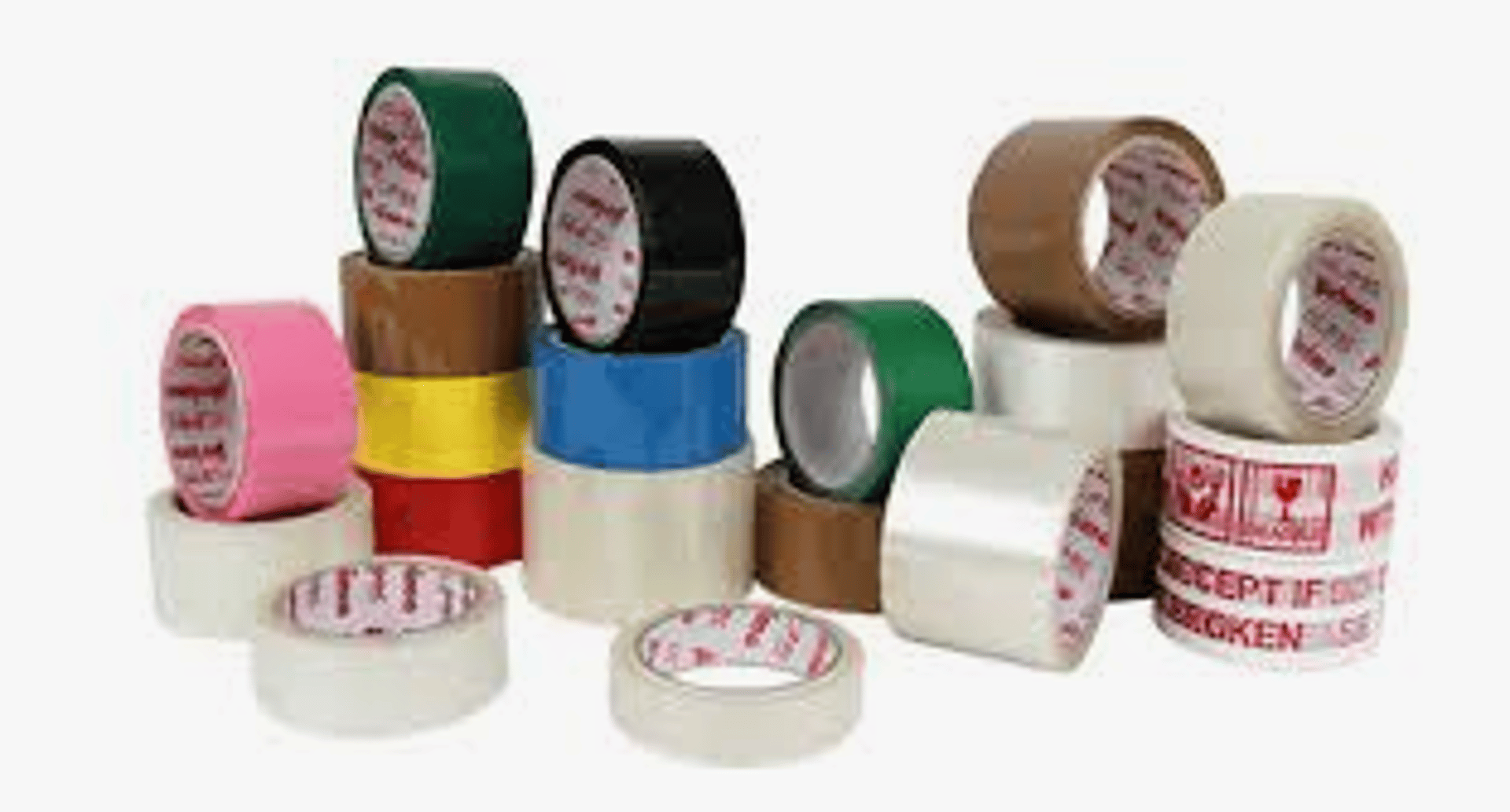 Roll of black electrical tape on white background