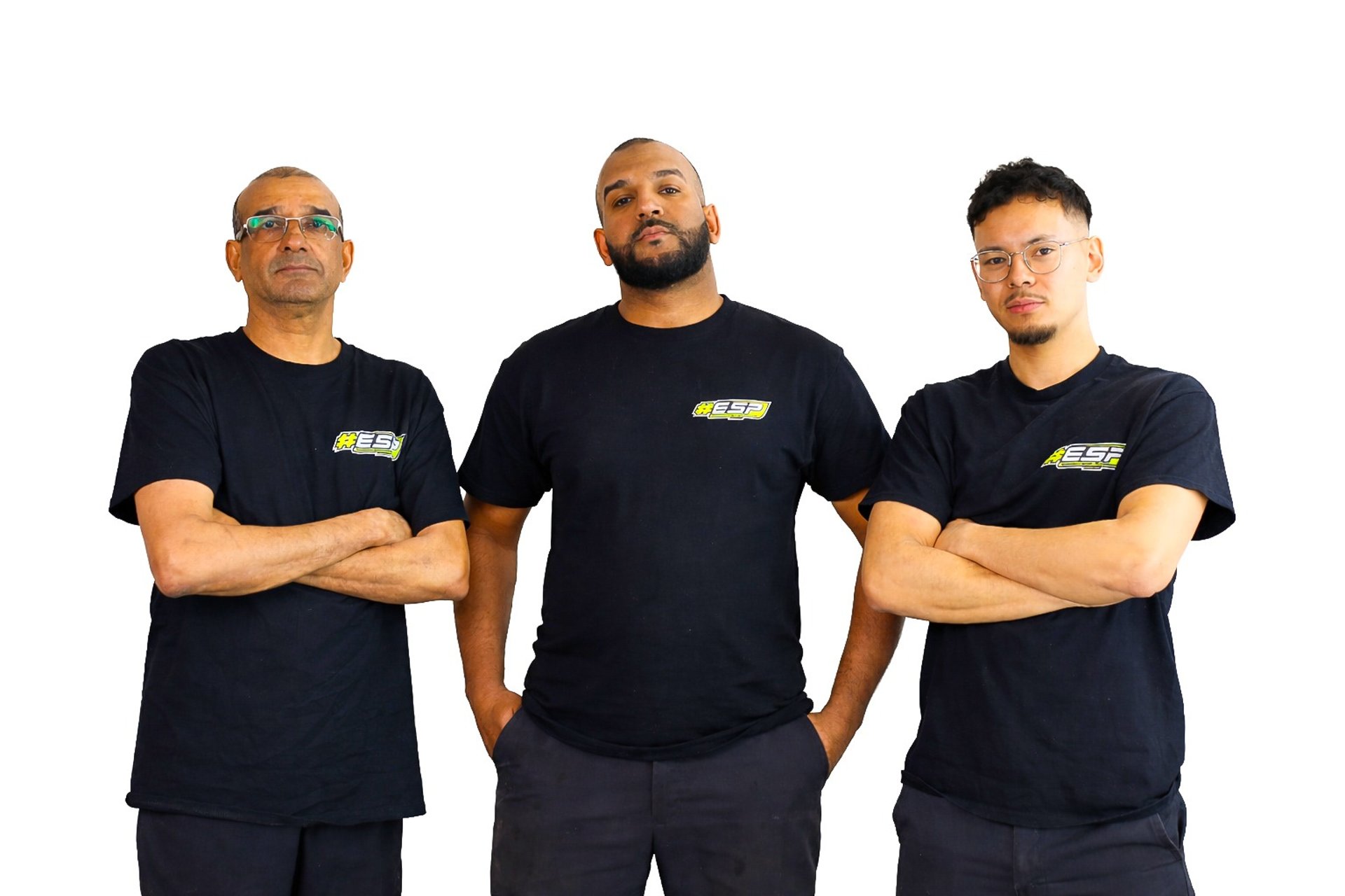 black and brown leather padded tub sofa