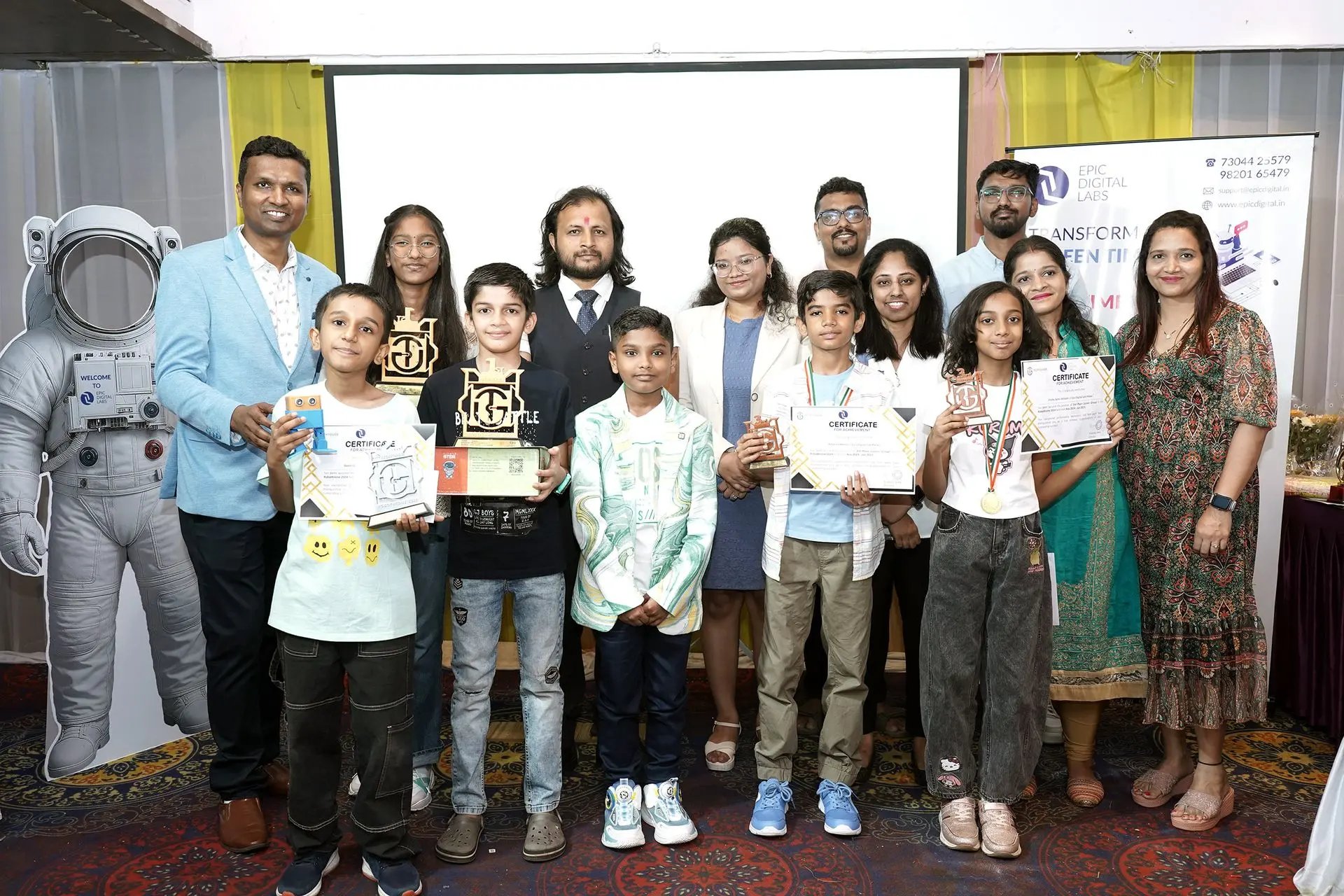 an abstract photo of a curved building with a blue sky in the background