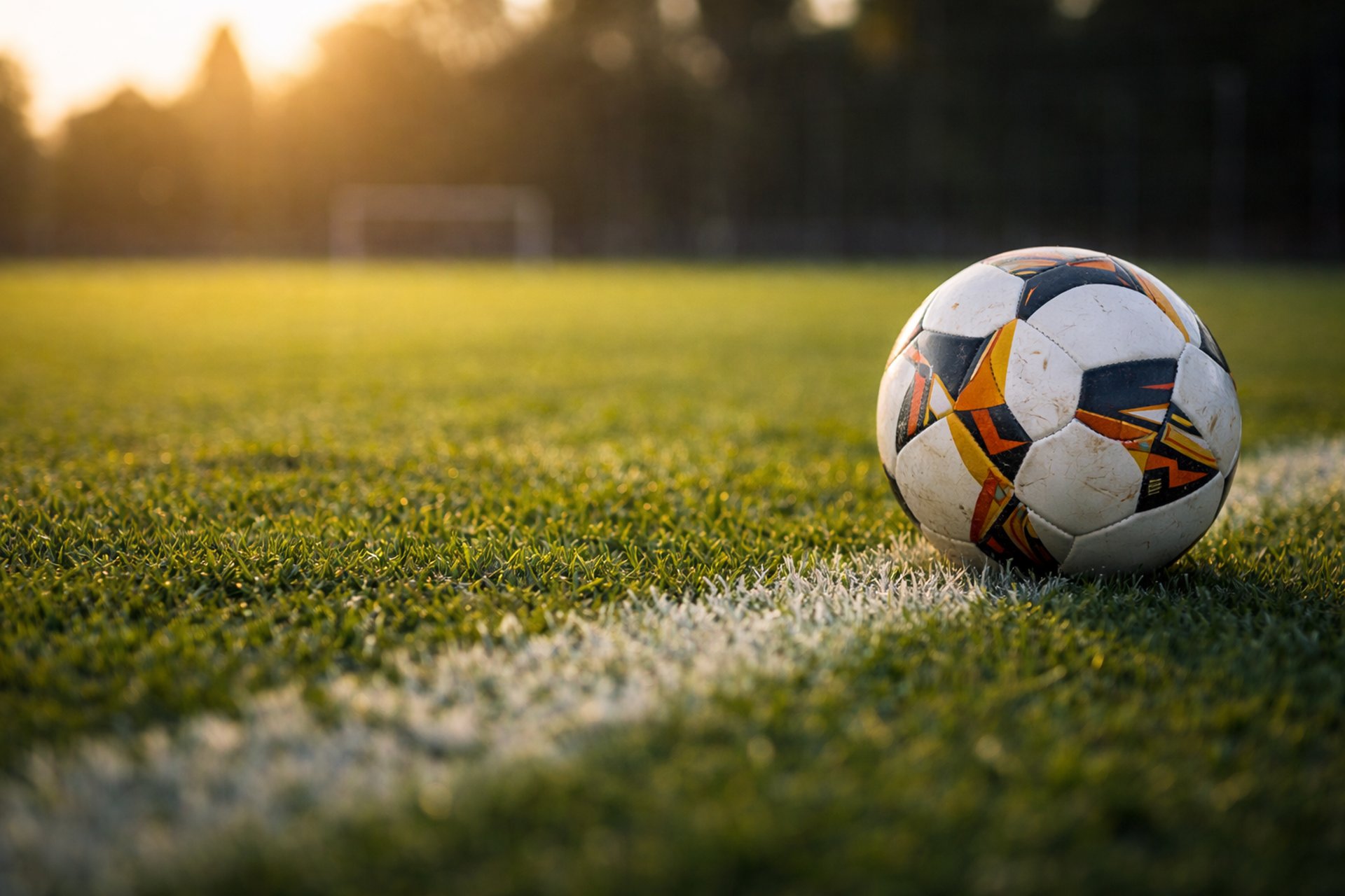 green grass field at nightime