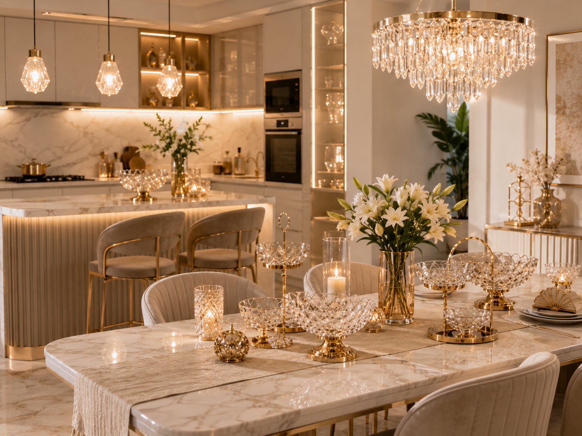 Dining Area and Kitchen