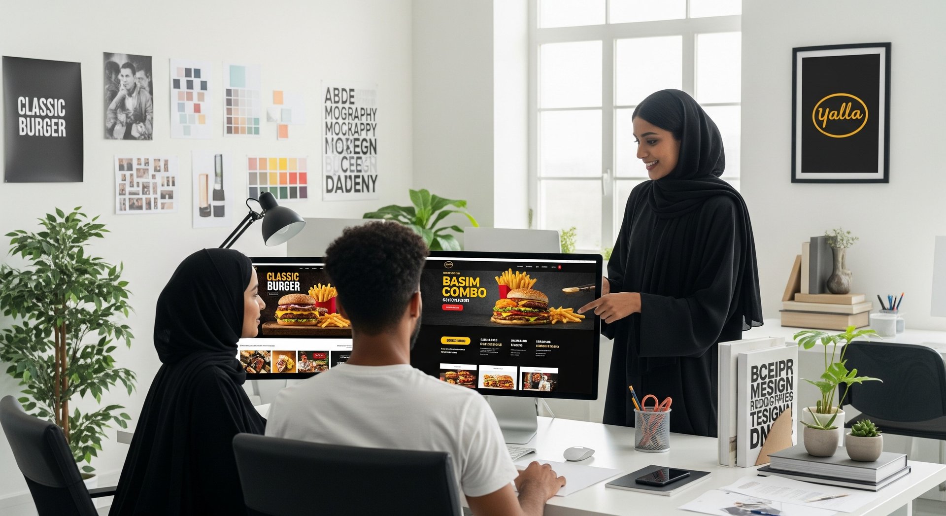 an abstract photo of a curved building with a blue sky in the background